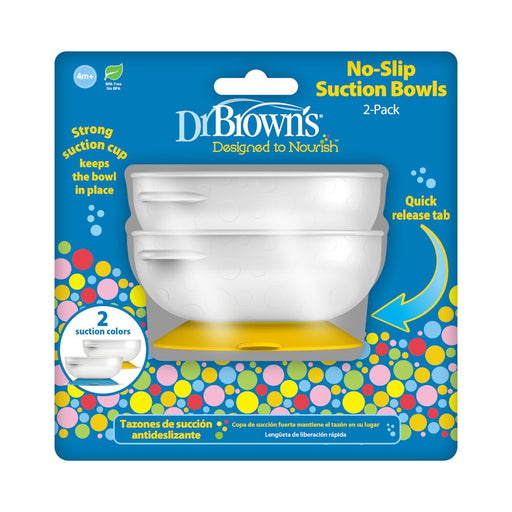 Dr. Brown’s™ No-Slip Suction Bowls (2-Pack) - Preggy Plus