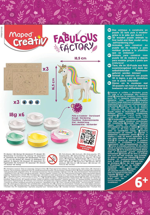 Maped Creativ Fabulous Factory - Unicorn - Preggy Plus