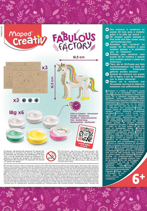 Maped Creativ Fabulous Factory - Unicorn - Preggy Plus