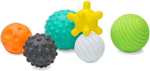 Infantino Textured Multi Ball Set™ - 6 Piece Set - Preggy Plus