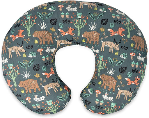 Boppy Nursing Pillow and Positioner - Green Forest Animals - Preggy Plus