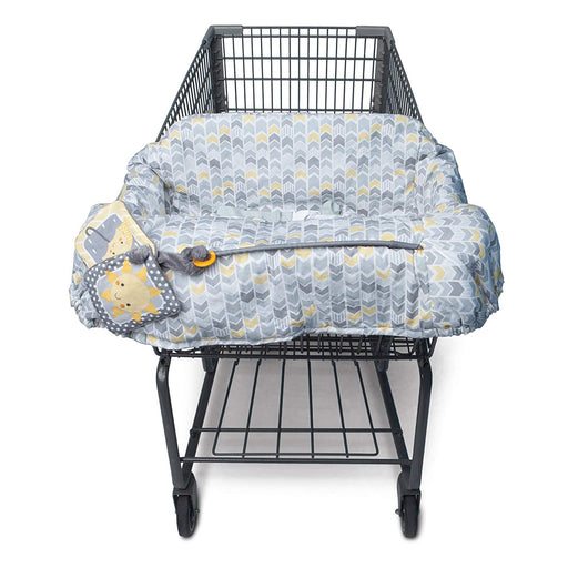 Boppy Shopping Cart/High Chair Cover - Sunshine/Gray - Preggy Plus