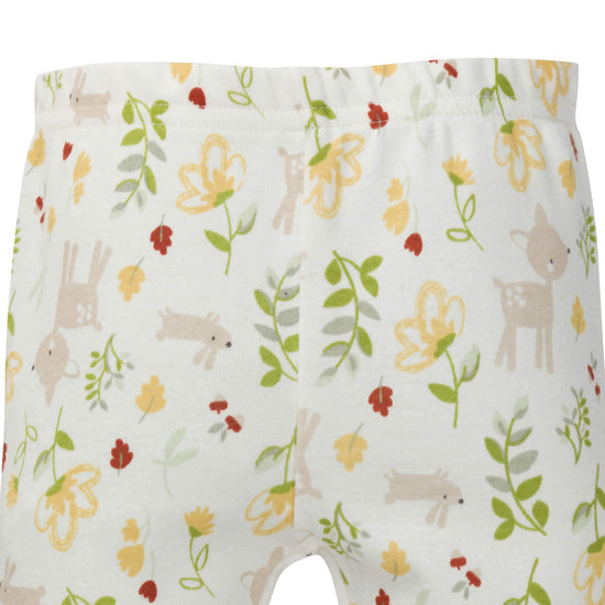 Gerber 3-Piece Baby Girls Floral Meadow Onesies® Bodysuit, Pant, & Cap Set - 24 Months (22716306Y G03 INF) - Preggy Plus