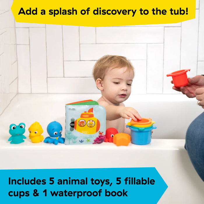 Baby Einstein Opus Bath Pals 11-Piece Bath Gift Set