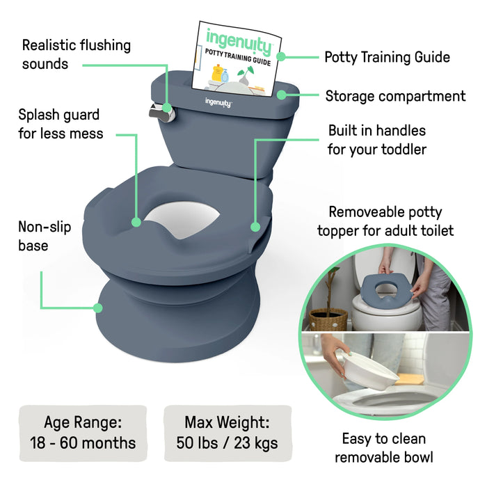 Summer Infant by Ingenuity My Size Potty Pro - Blue