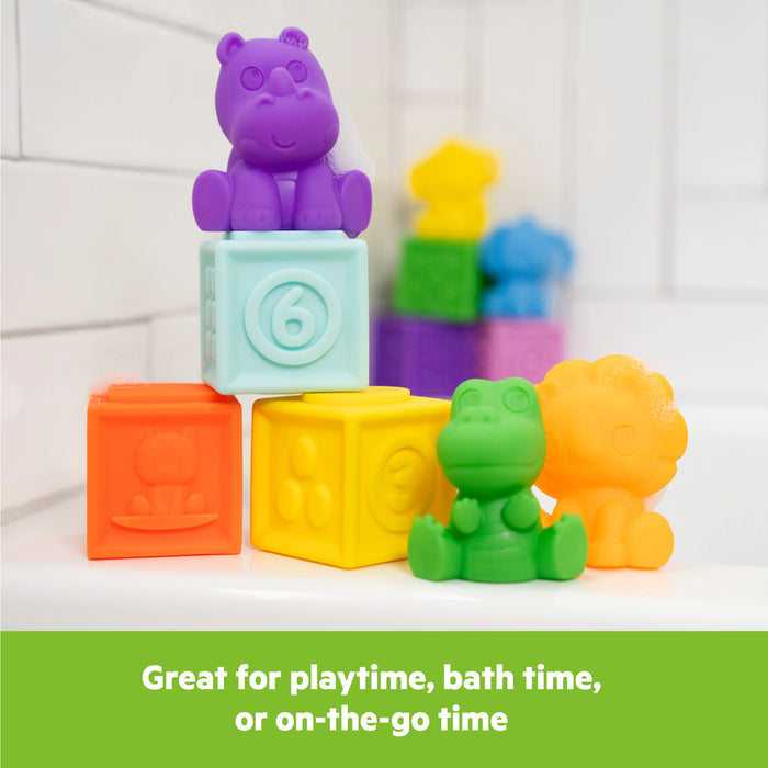 Bright Starts Cubes & Cuties 18-Piece Gift Set - Multicolor