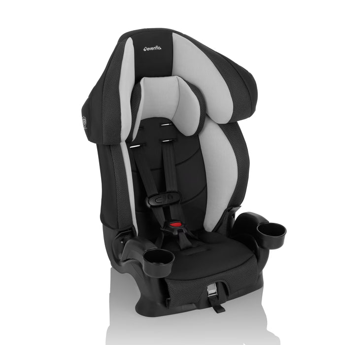 Evenflo Chase Plus 2-in-1 Booster Car Seat (Huron Black)