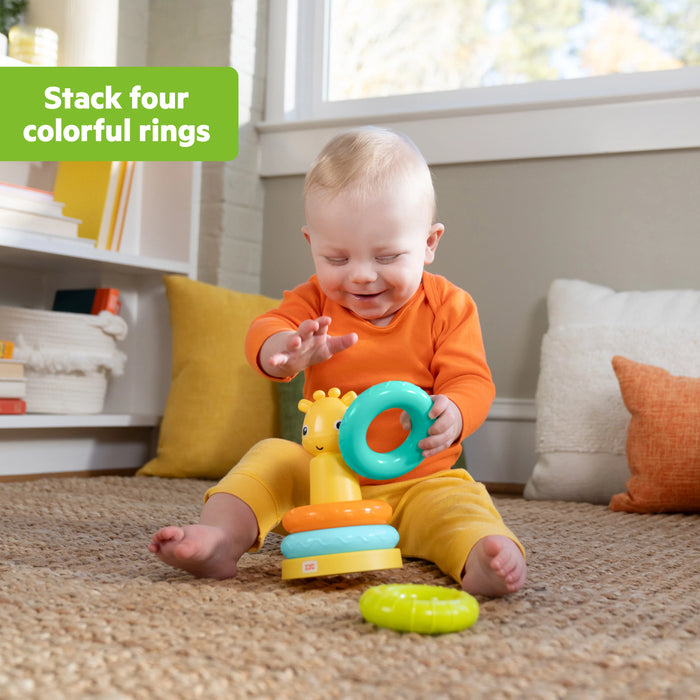 Bright Starts Giraffe Tower Stacking Toy