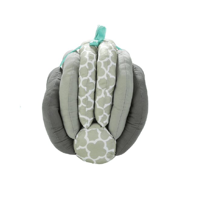 Premium Baby Adjustable Nursing Pillow, Grey/Green