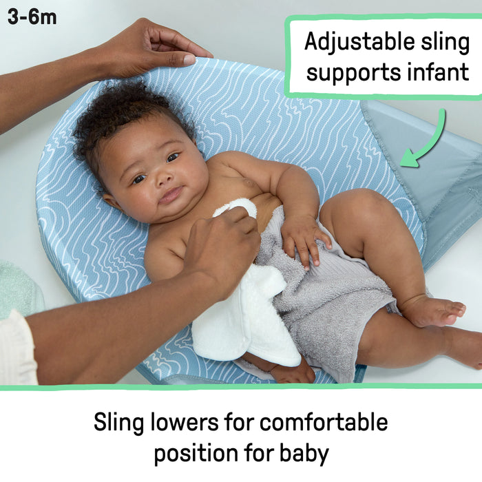 Ingenuity Full Comfort 3-in-1 Tub - Blue Sling