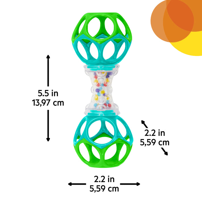 Bright Starts Grasp the Day Easy-Grasp Oball Gift Set, Ball and Rattle Toys