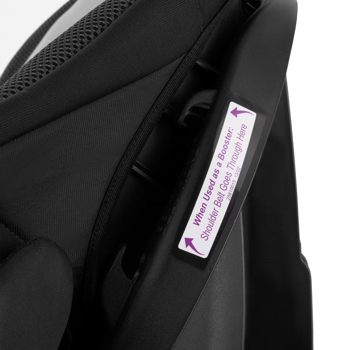 Evenflo Chase Plus 2-in-1 Booster Car Seat (Huron Black)