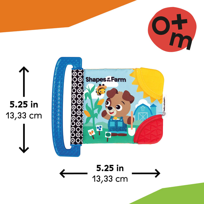 Baby Einstein Farm Explorers Shapes at the Farm Teether Book