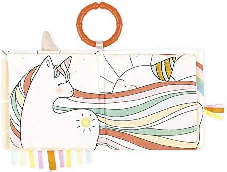 Kaloo K962780 Soft Activity Book, The Happy Unicorn