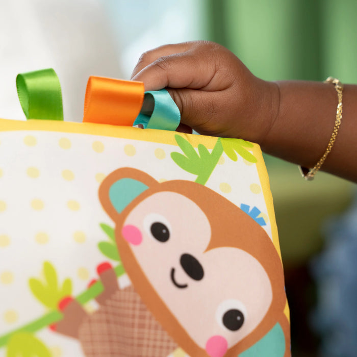 Bright Starts Safari Buddies Soft Book