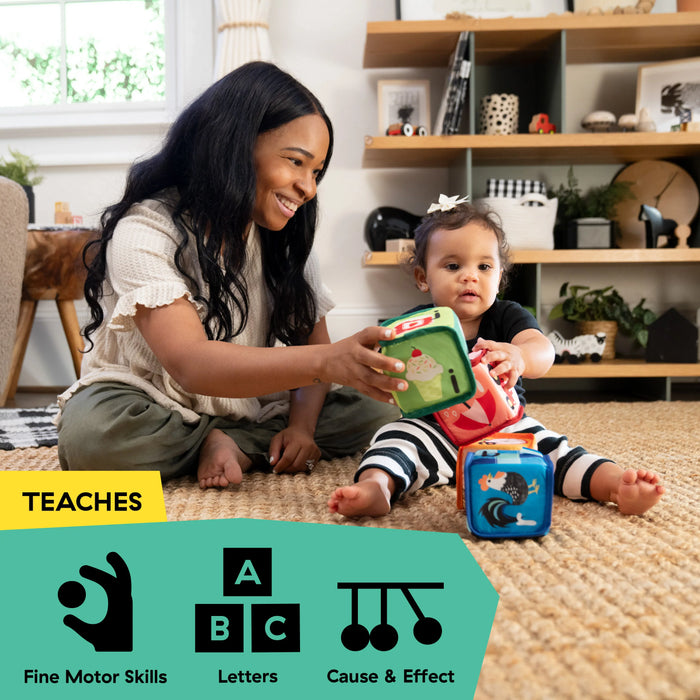 Baby Einstein Alpha Stacks Soft Blocks