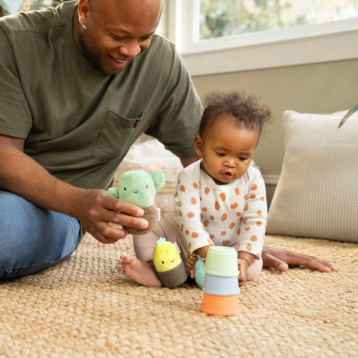 Ingenuity Calm Springs Nesting Rattles