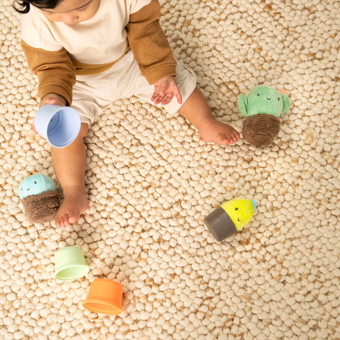 Ingenuity Calm Springs Nesting Rattles