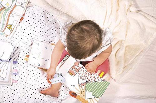 Kaloo K962780 Soft Activity Book, The Happy Unicorn