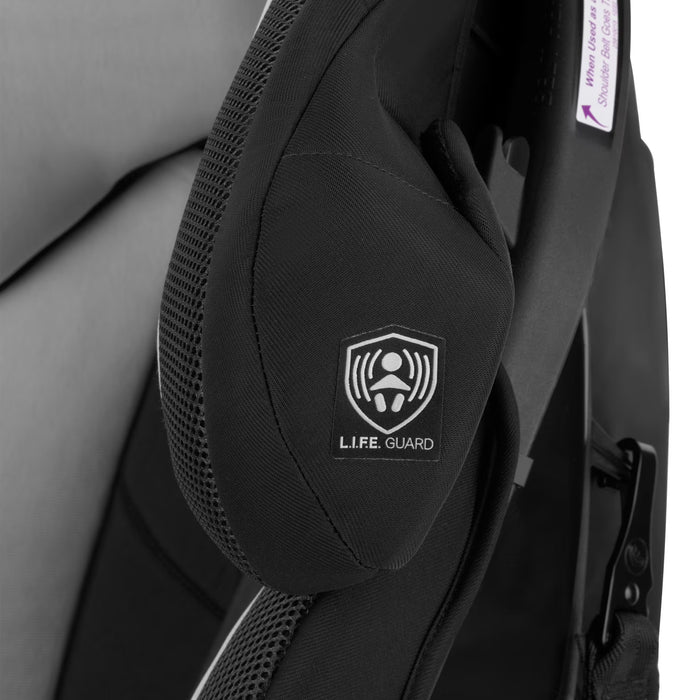 Evenflo Chase Plus 2-in-1 Booster Car Seat (Huron Black)