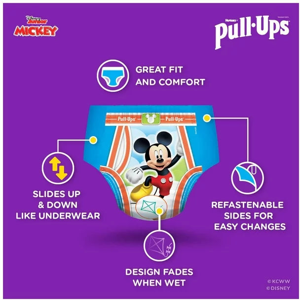 Huggies Giga Pull-Ups® Learning Designs® for Boys Training Pants, 4T to 5T (38-50lbs), Pack of 56