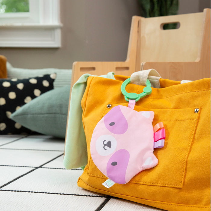 ity by Ingenuity Crinklet, Crinkle Toy - Raccoon
