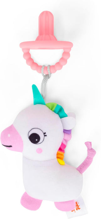 Bright Starts SootheMate Plush Unicorn Teether Toy