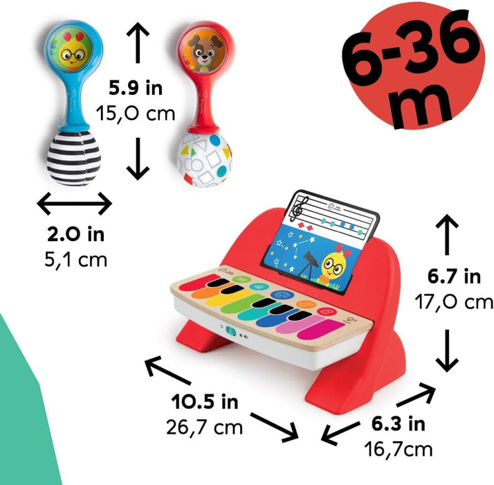 Baby Einstein First Tunes Piano & Shakers Musical Gift Set