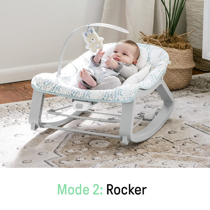 Ingenuity Keep Cozy 3-in-1 Grow with Me Bouncer & Rocker - Spruce