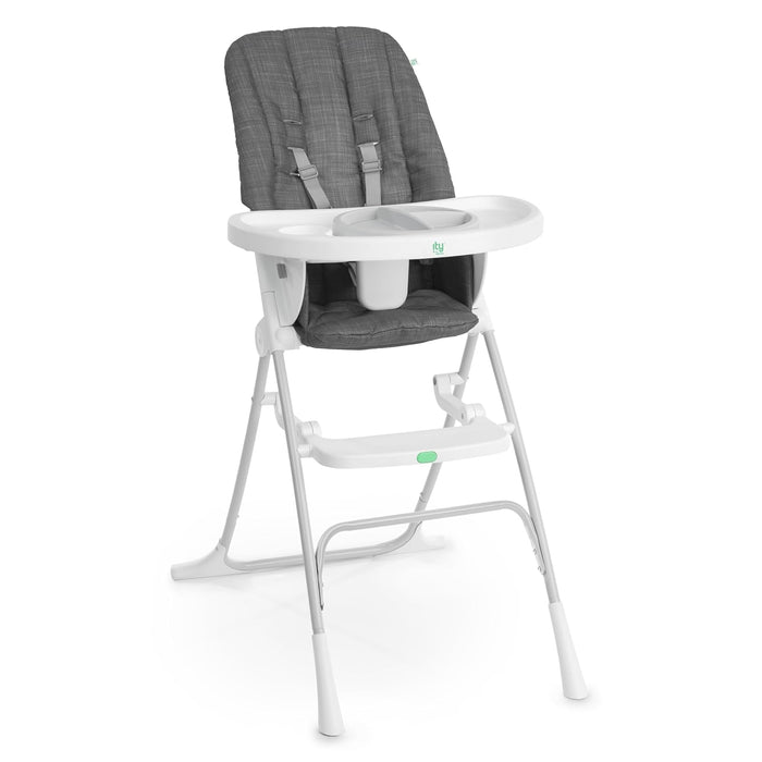 ity by Ingenuity Sun Valley Compact Folding High Chair (Grey)