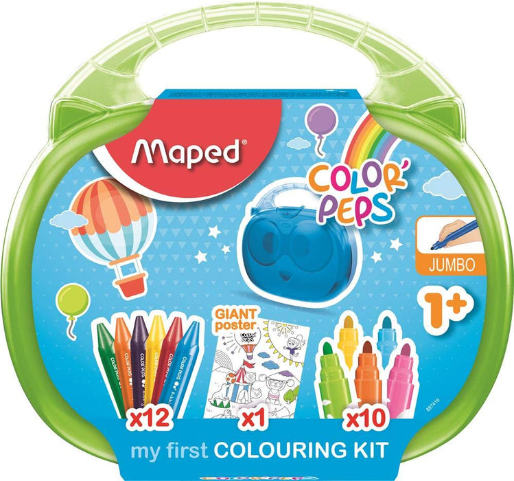 Maped My First Jumbo Coloring Activity with Case - Preggy Plus