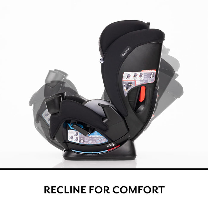 Evenflo All4Stages Slim 4-in-1 Convertible Car Seat (Baldwin Grey)