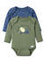 Gerber 2-Pack Baby Boys Build Your Dreams Short Sleeve Onesies® Bodysuits, 12 Months (625296 B02 NB5 12M) - Preggy Plus