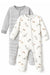 Gerber 2-Pack Boys Neutral Safari Sleep n Play Pajamas, 6-9 Months (645665 N01 NB2 6-9M) - Preggy Plus