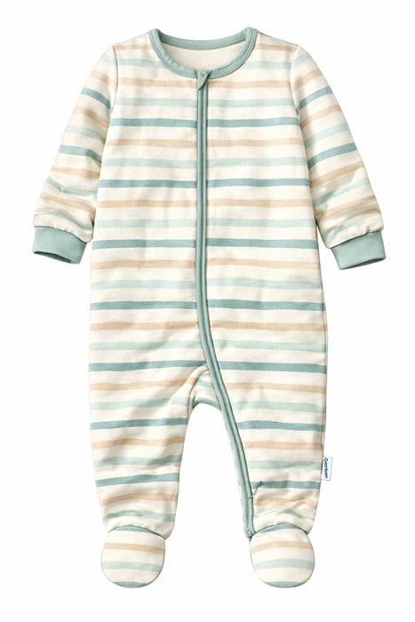 Gerber Baby Neutral Striped Sleep 'N Play, 12 Months (655576 N01 NB5 12M) - Preggy Plus