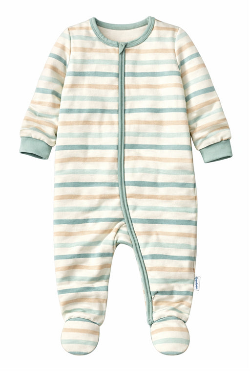 Gerber Baby Neutral Striped Sleep 'N Play, 12 Months (655576 N01 NB5 12M) - Preggy Plus