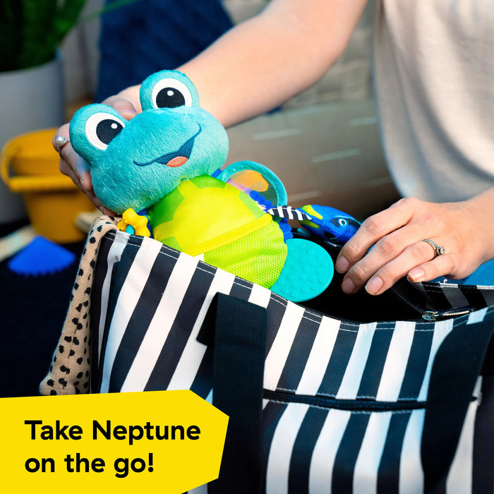 Baby Einstein Ocean Explorers Neptunes Sensory Sidekick Activity Plush Toy