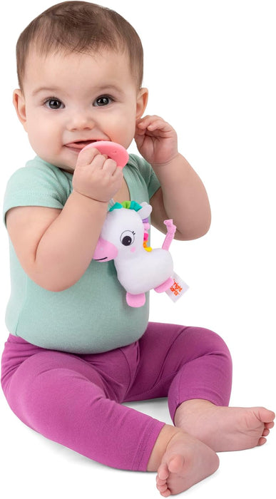 Bright Starts SootheMate Plush Unicorn Teether Toy
