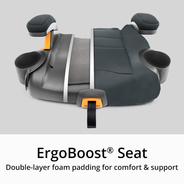 Chicco KidFit ClearTex Plus 2-in-1 Belt Positioning Booster Car Seat - Drift