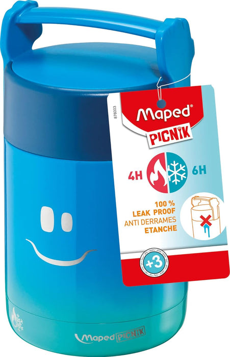 Maped Picnik Concept Food Jar Insulated Blue, 350 ml - Preggy Plus