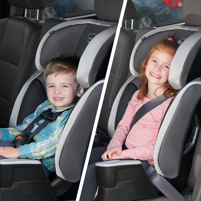Evenflo Maestro Sport Harness Booster Car Seat (Granite Gray)