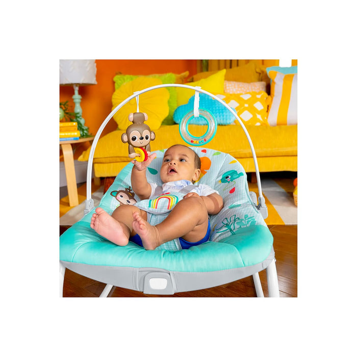 Bright Starts Wild Vibes Infant to Toddler Rocker with Vibrations