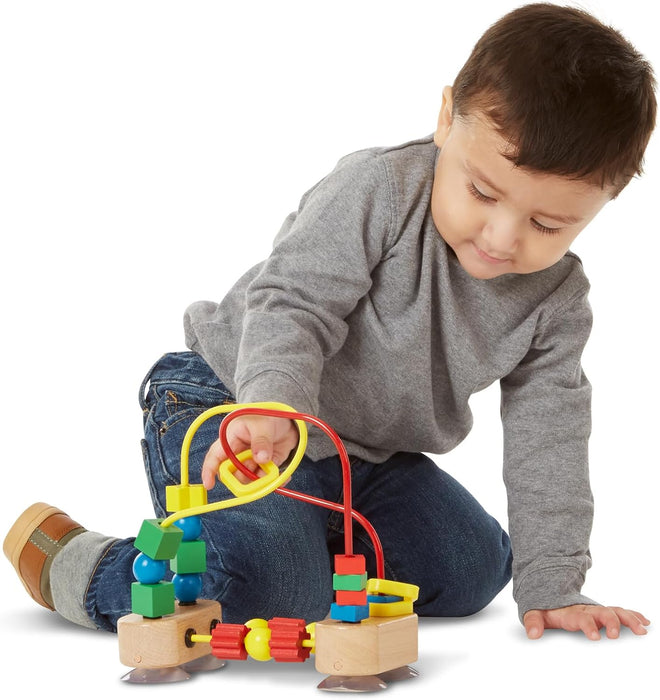 Melissa & Doug First Bead Maze - Wooden Educational Toy