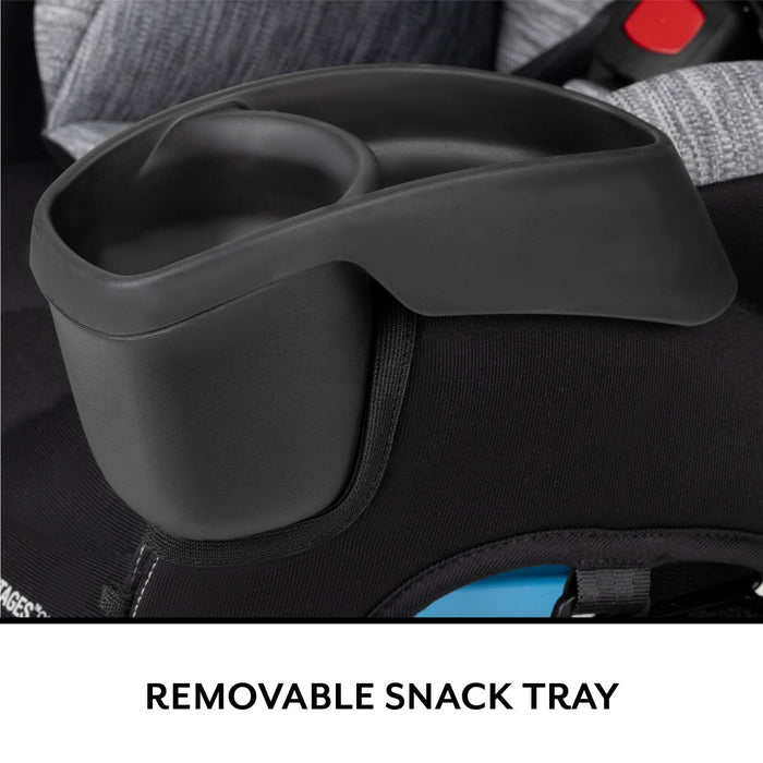Evenflo All4Stages Slim 4-in-1 Convertible Car Seat with Canopy (Howell Black)