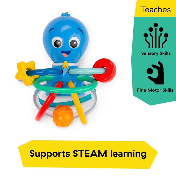 Baby Einstein Ocean Explorers Opus’s Shake & Soothe Teether Toy & Rattle