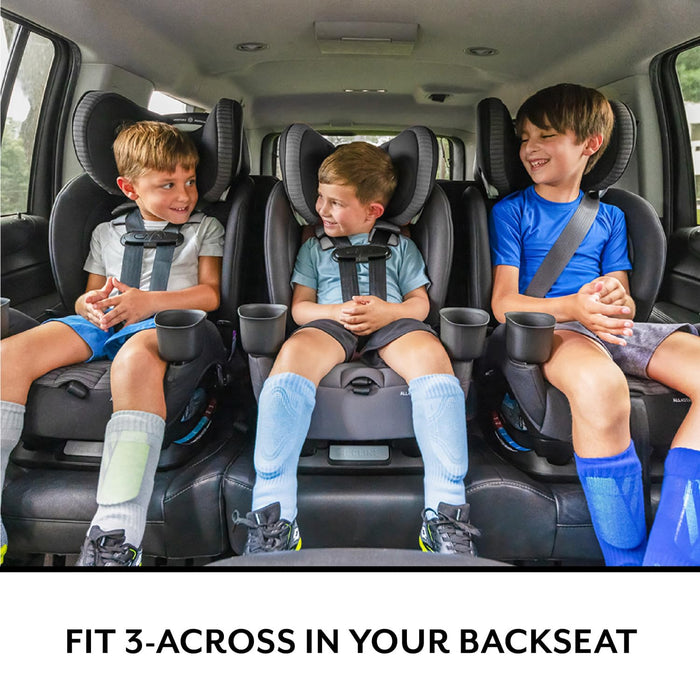 Evenflo All4Stages Slim 4-in-1 Convertible Car Seat (Baldwin Grey)