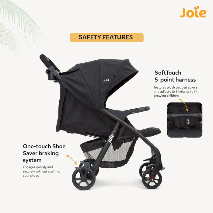 Joie Muze Baby Stroller - Coal