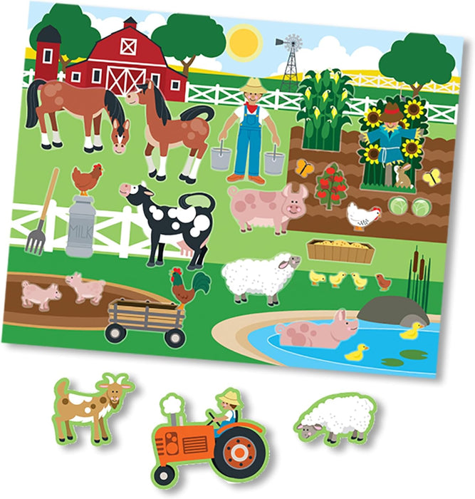 Melissa & Doug Reusable Sticker Pad: Habitats - 150+ Reusable Stickers