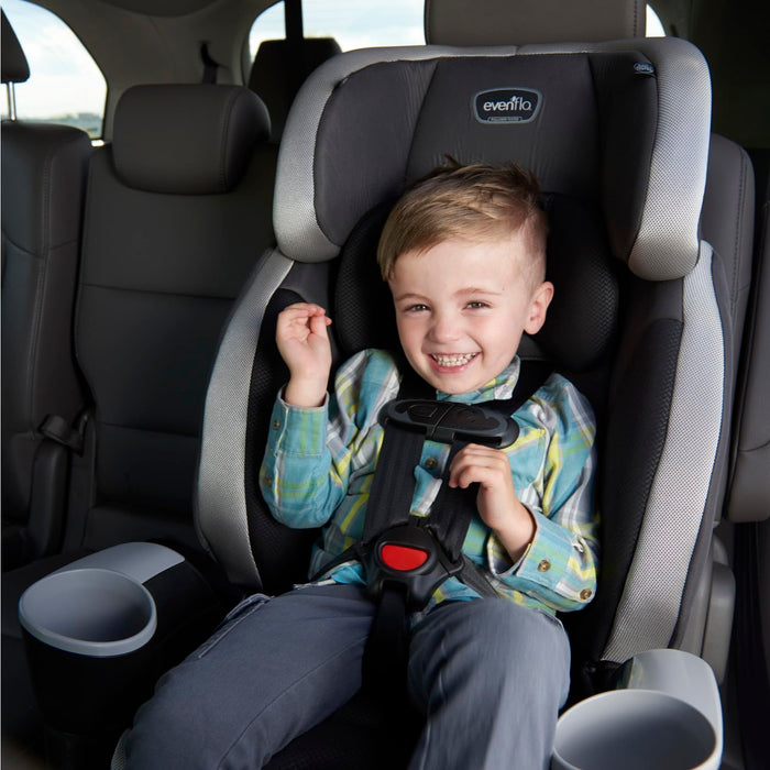 Evenflo Maestro Sport Harness Booster Car Seat (Granite Gray)