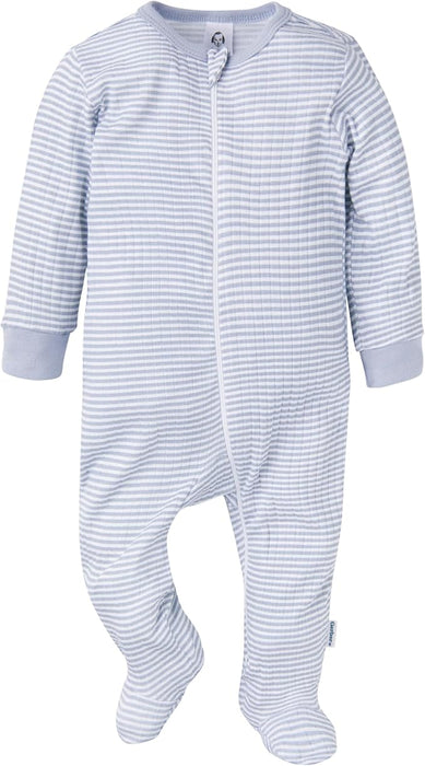Gerber 2-Pack Neutral Baby Sleep n Play Pajamas, Newborn (645664 N01 NB2)